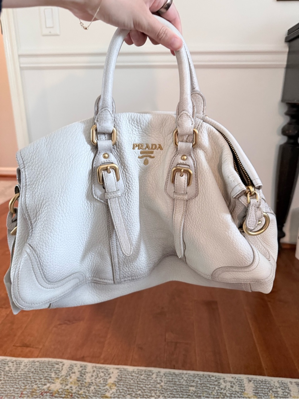 Prada Cervo Antik Handle Bag - Picture 7 of 8